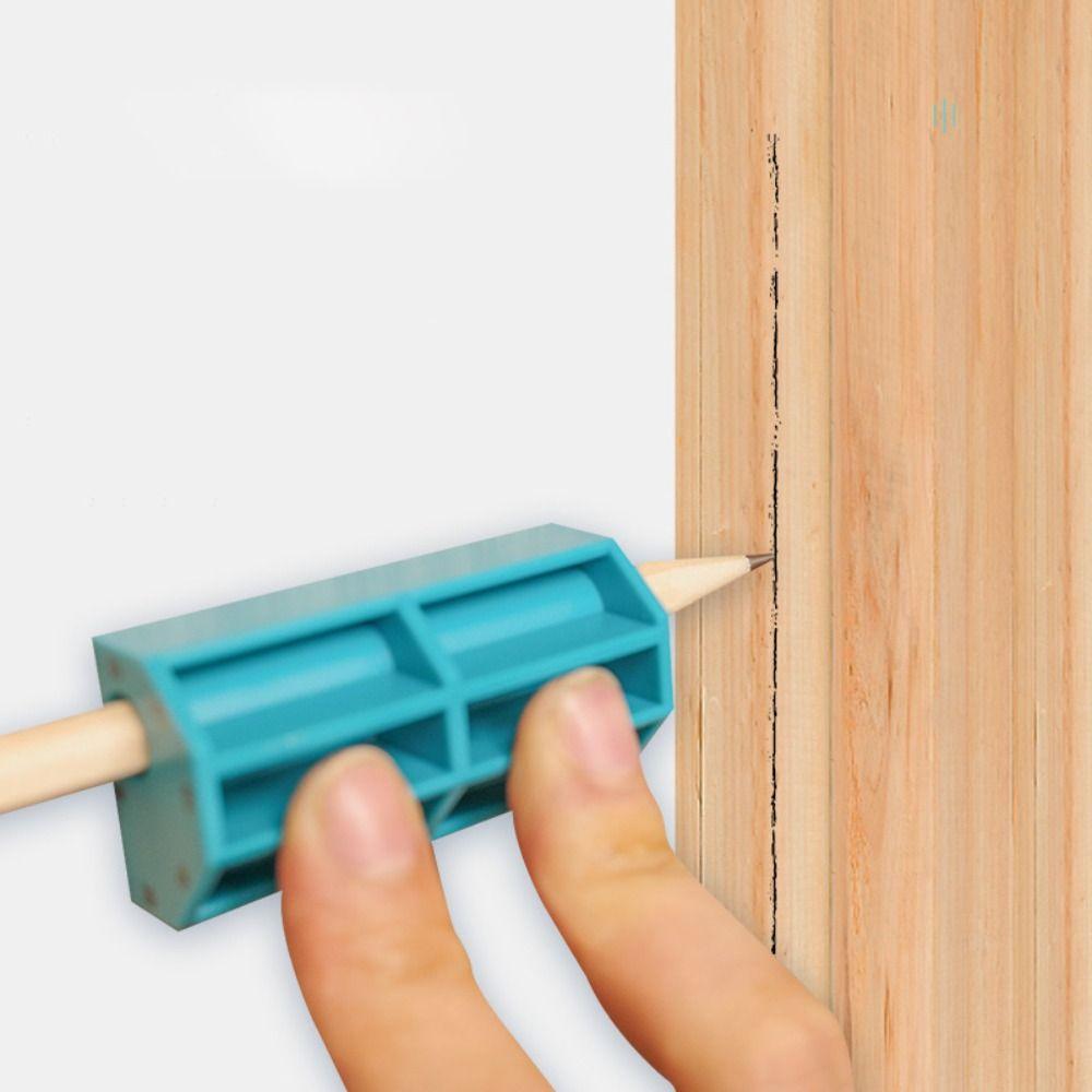 ABS plastic Parallel Scriber Blue Woodworking Marking Tool Sturdy Woodworking Scriber