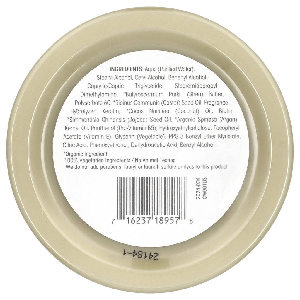 Smoothing Castor Oil Strengthening Hair Mask, 295Ml(10Fl Oz)