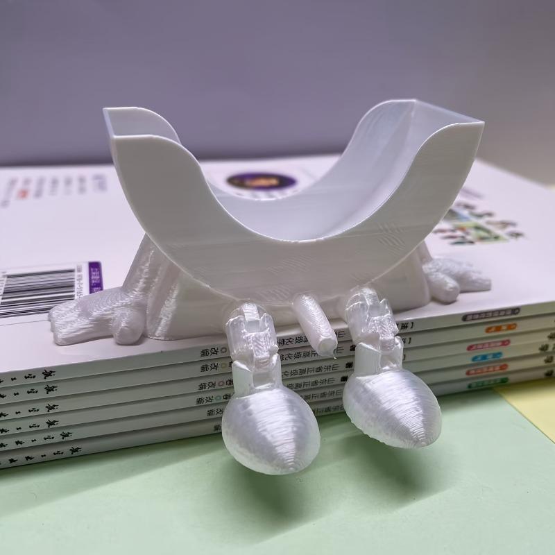 2026 Новый креативный держатель для губок в виде смайлика – 3D-печать с дренажными отверстиями и ножками, Настольная стойка для хранения на кухонной раковине