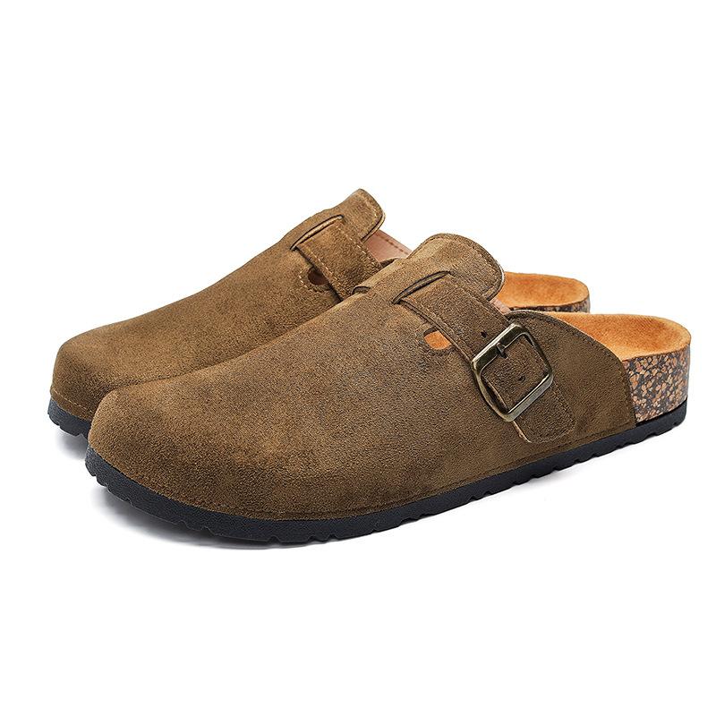 Летние Классические Ретро Универсальные Повседневные Birkenstocks на Мягкой Подошве Нескользящие и Износостойкие Тапочки-сумка