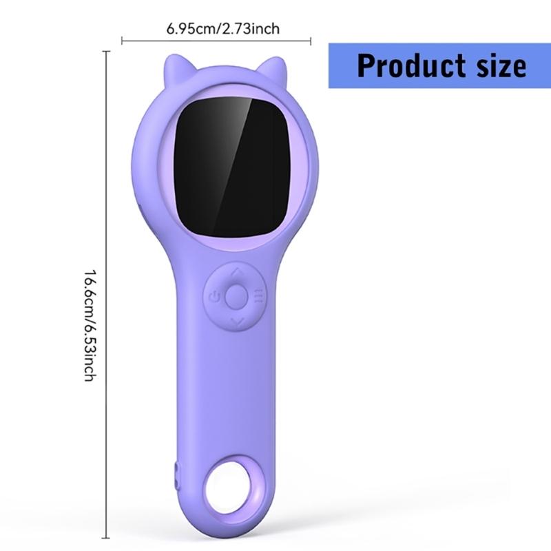 Digital Microscope Handheld Magnifying Glass 2inch IPS Color Screen Science Toys 500x Magnification Pocket Microscopes
