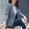 Autumn Women Plaid Blazer Jackets Office Lady Coats Korean Fashion Casual Female Clothes