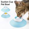 2 шт. миски для вылизывания для собак, забавная миска-медленный кормораздатчик, интерактивная игрушка, миска для вылизывания для домашних животных, дозатор полужидких и жидких лакомств с вращающимся шариком для собак и кошек