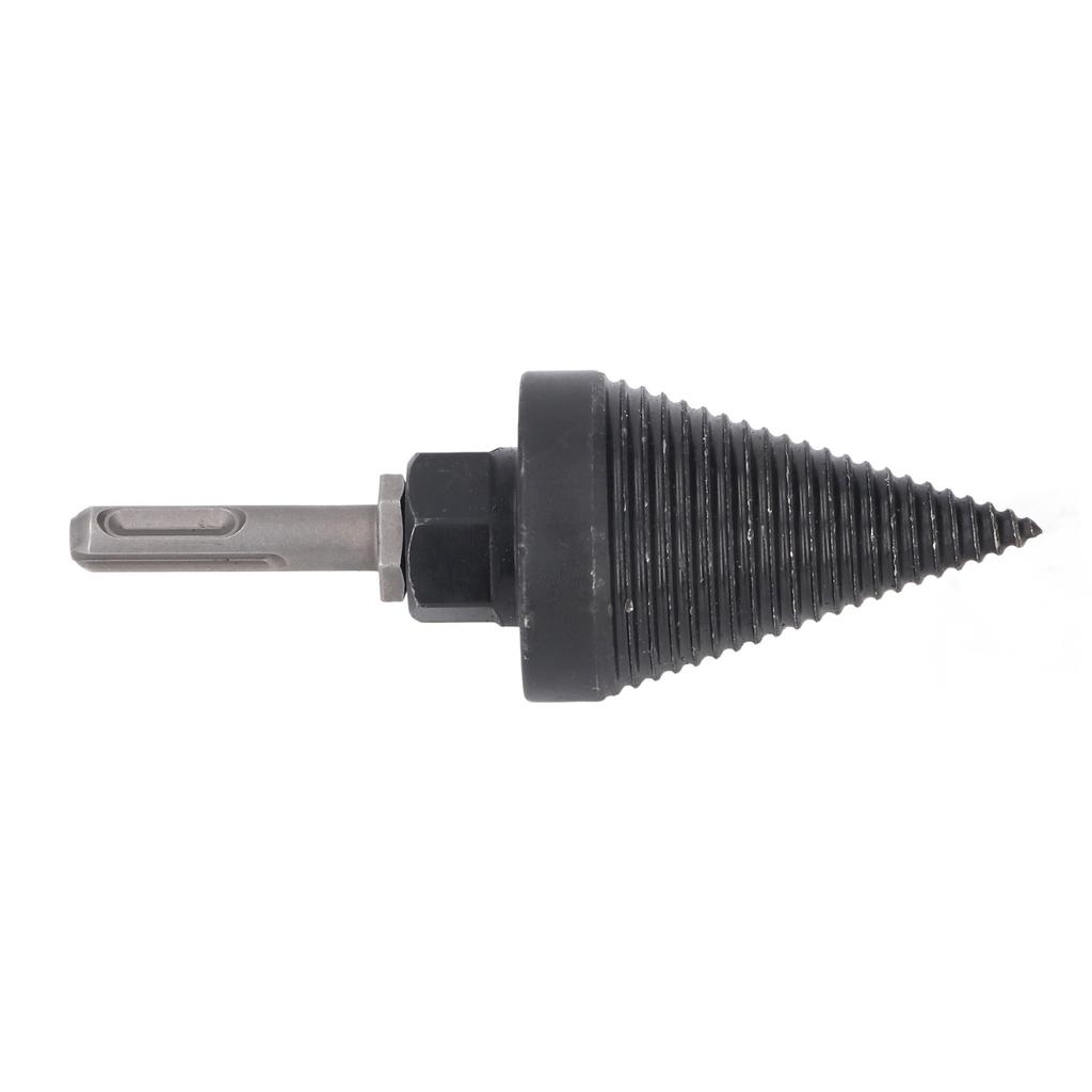 4Pcs Firewood Drill Bit Wood Splitter Detachable Electric Splitting Set 50mm for Electric Hammer Han