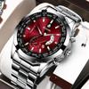 Men's Calendar Waterproof Luminous Non-mechanical Watch Large Dial Automatic Movement Watchjavascript: