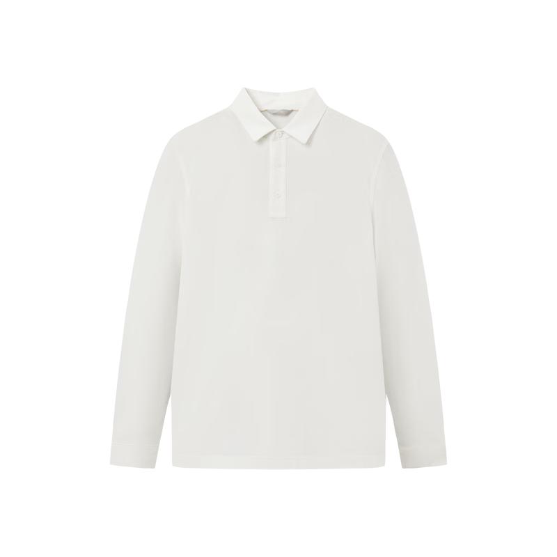 Мужская хлопковая рубашка-поло с длинным рукавом Jiomay