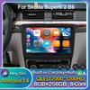 Android 14 Carplay Auto WIFI+4G Car Radio For Skoda Superb 2 B6 2008-2015 Multimedia GPS Video Player Stereo DSP Head Unit Audio