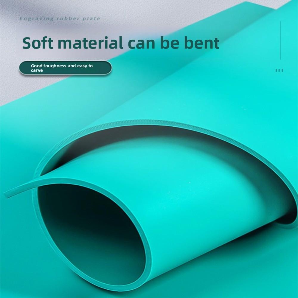 DIY Carving Rubber Block Soft Printmaking Set Creative Linoleum Carving Block for Printmaking