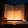 Yousheng Светодиодная лампа для чтения, лампа для книги, бережная к глазам, с 3 цветовыми температурами, перезаряжаемая, на прищепке, для чтения, учебы