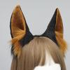Косплей Повязки на голову с собачьими ушами Доберманы Карнавалы Аниме Персонаж Повязка для волос Повязки на голову с собачьими ушами Плюшевый Рождественский Обруч для волос