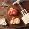 Deou Звездный свет Китайский стиль Кролик Форма для лунных пряников Набор (3 шт)