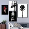 Naked Woman Sexy Leg Wall Art Canvas Painting Sexy Woman Poster and Prints Modern Art for Bedroom Living Room Home Decoration