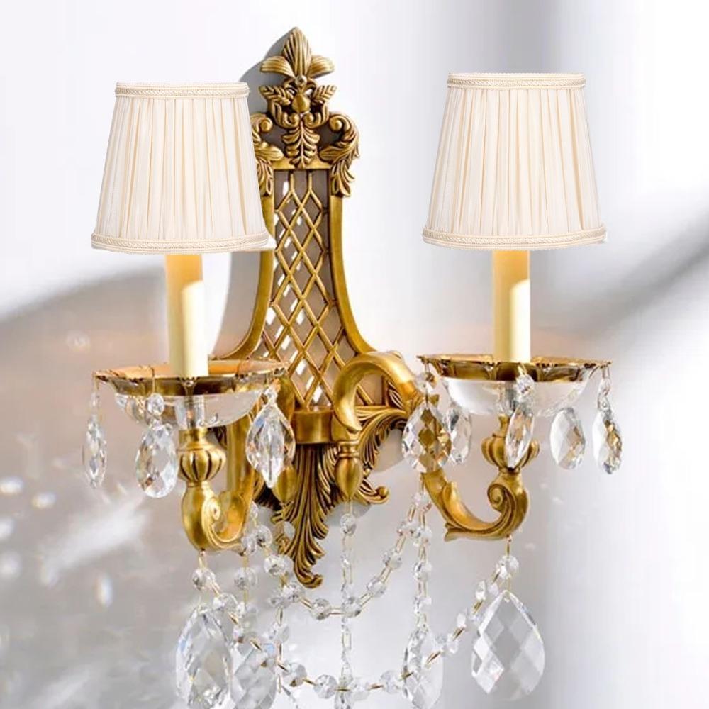 2PCS Clip On Design Lamp Cover 5.5 inch Height Small Lamp Shades Simple Lampshade Floor Lamp