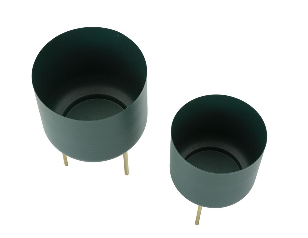 Vase Holder Grent Set 2 Pcs Cm Ø 20X29-16X24