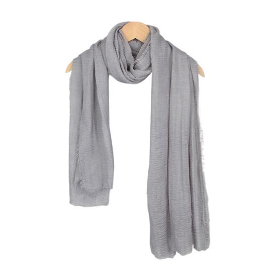 Women Scarf Shawl Solid Color Furry Trim Versatile Shawl Wrap Soft Warm Long Scarf Winter Costume Accessory