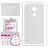 apgo Protective Skin Sticker for the Back Compatible with Huawei Nova Plus, Wrap Film, Foil, Vinyl - Pattern Transparent Carbon