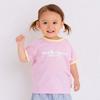 MIKI HOUSE HOT BISCUITS Short Sleeve Boys and T-Shirt, Girls, Baby, Pink, 100cm, 72-5202-686
