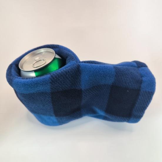 1 шт. Пивная варежка Вязаная Сшитая Варежка для напитков Держатель для пивной банки Варежка Сохраняет руки в тепле Подарок Белый слон Подарок-прикол для любителей пива