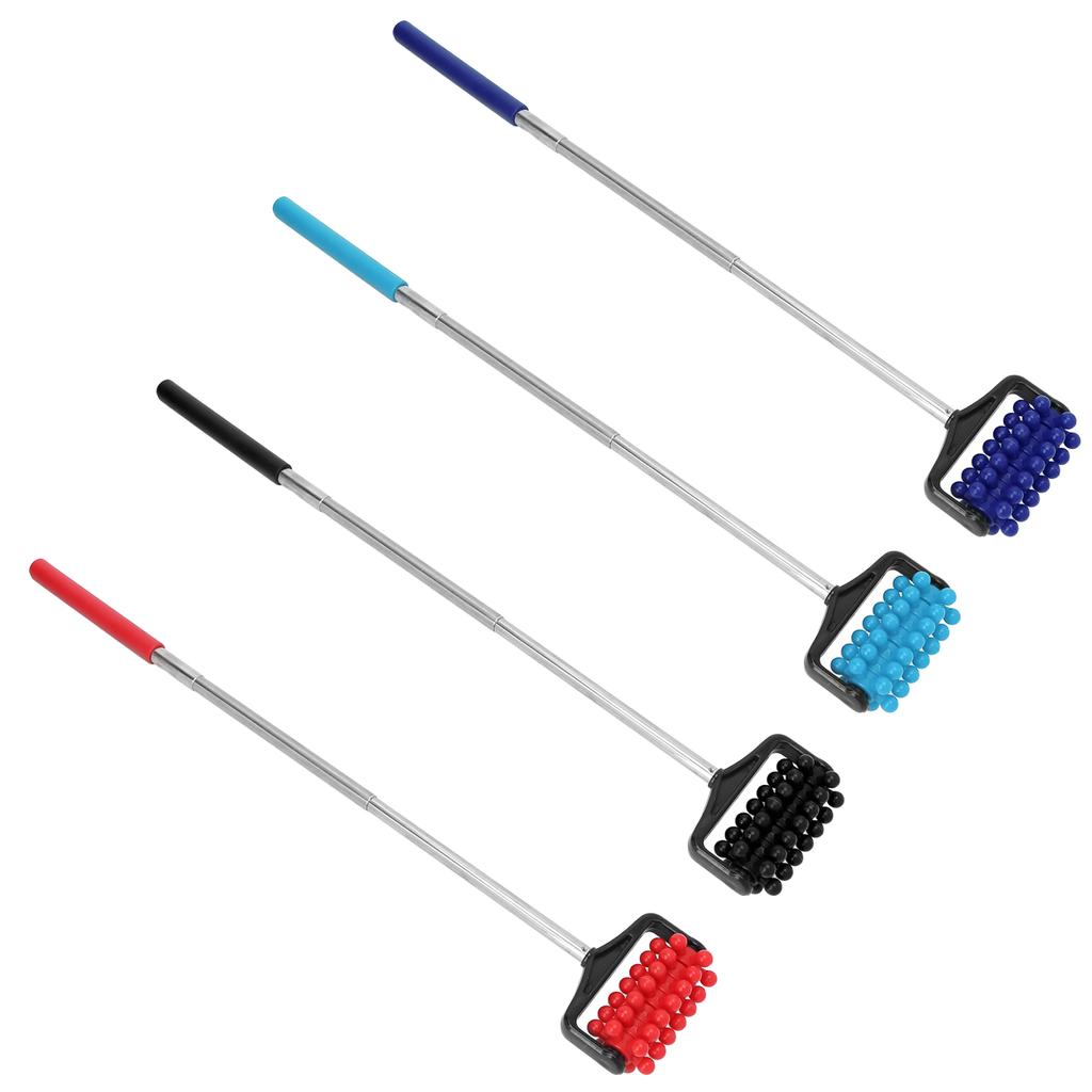 Back Massage Roller Stick Men Women Household Muscle Soreness Pain Relief Telescopic Roller Massager
