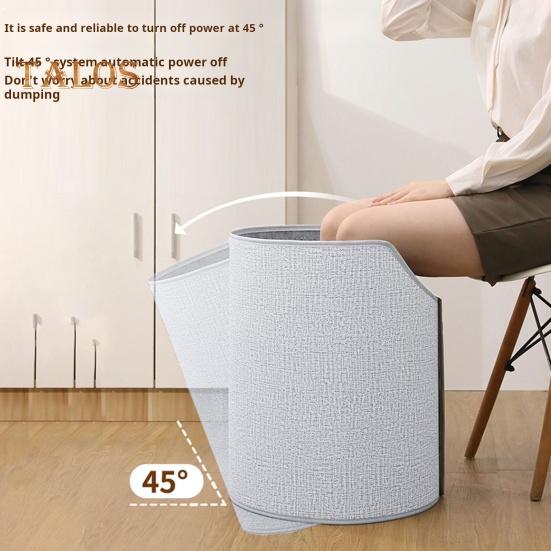 Грелка для ног под столом, портативный персональный обогреватель, полностью закрытый, тихий, для использования в офисе, дома, зимой