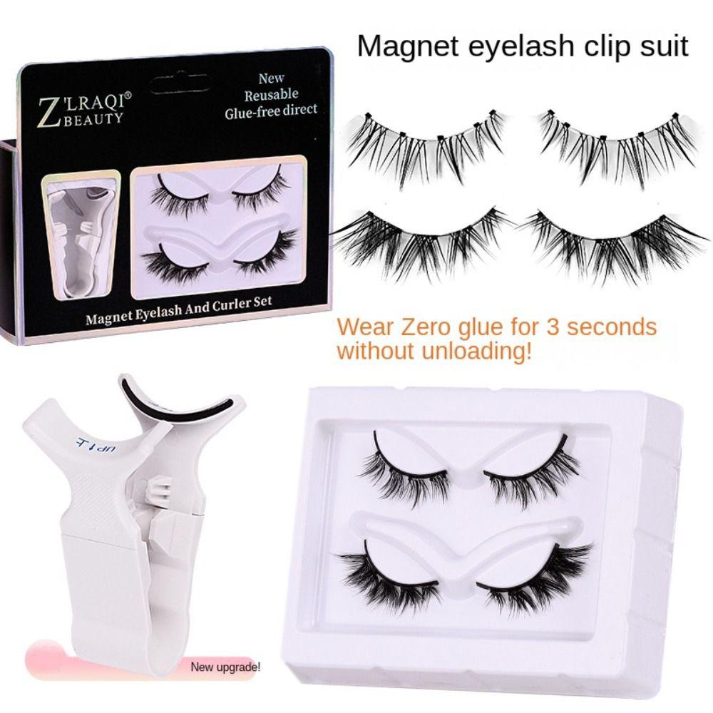 Магнитные ресницы Natural Look, многоразовые инструменты для макияжа глаз, накладные ресницы для наращивания ресниц