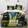 A-Apex Legends Game Gamer Cartoon Comforter Постельный комплект, пододеяльник, постельный комплект, пододеяльник, наволочка, комплект постельного белья размера «king-size»