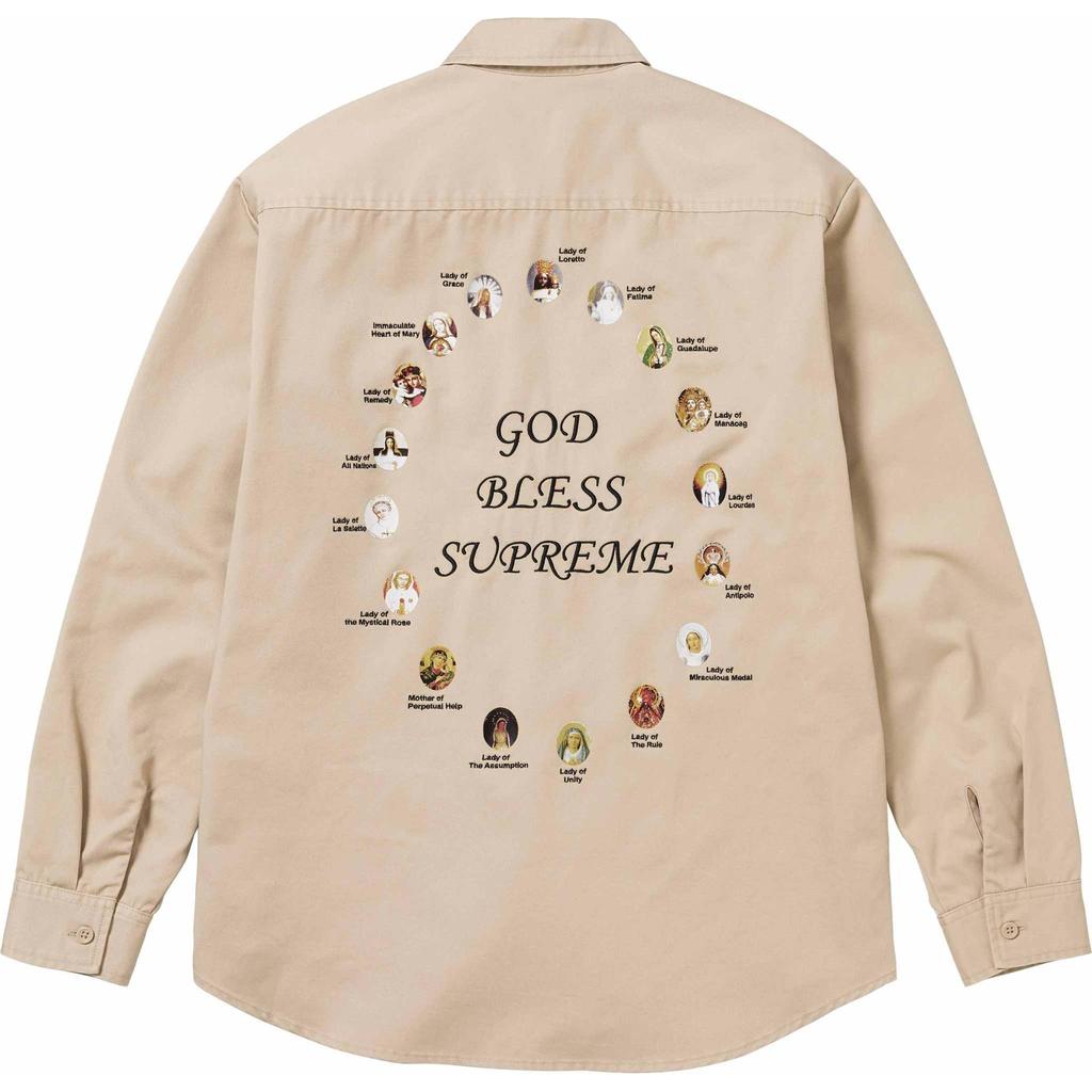 Supreme Our Lady Work Shirt SUP-SS24-181