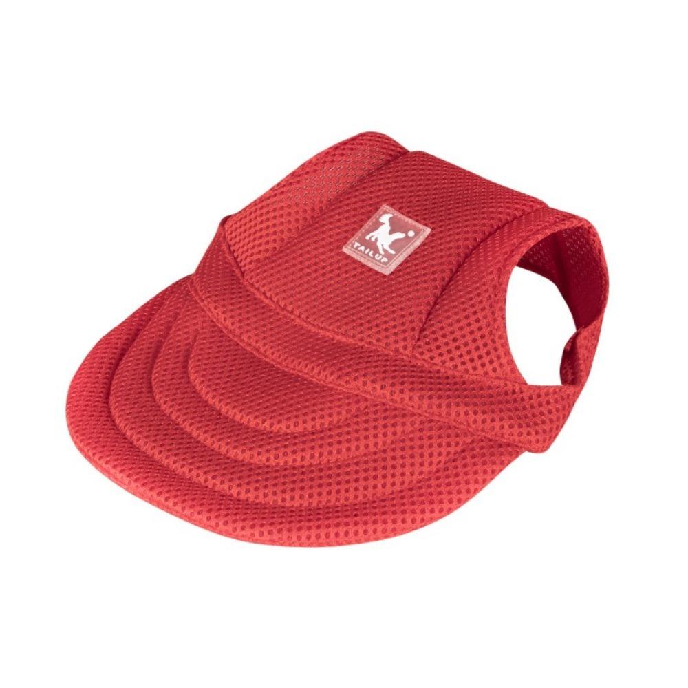 Adjustable Pet Baseball Hat Solid Color Dogs Sun Hat Sun Bonnet Dog Cap Sports