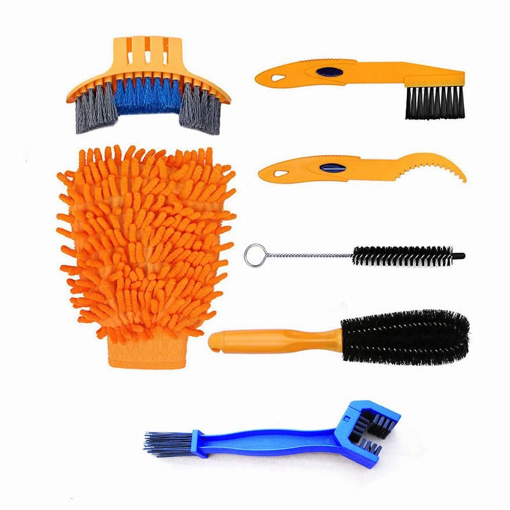 Portable Bicycle Cleaner Set MTB Cleaning Brush Chain Cleaner Outdoor Riding Bicycle Cleaning Kit
