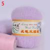 Soft Mink Velvet Wool Yarn for Knitting Long Plush Wool Cashmere Crochet Yarn Handmade Knitting Scarf Sweater For Fall Winter