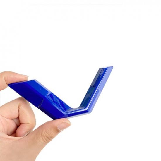 - Синяя глянцевая передняя решетка буквы erts Для Silverado 1500