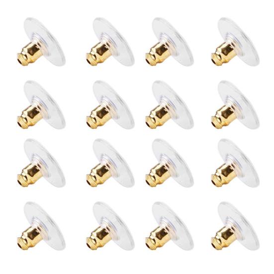 120 шт. фиксаторов для сережек с подушечкой, гипоаллергенные фиксаторы для сережек, акриловые серьги