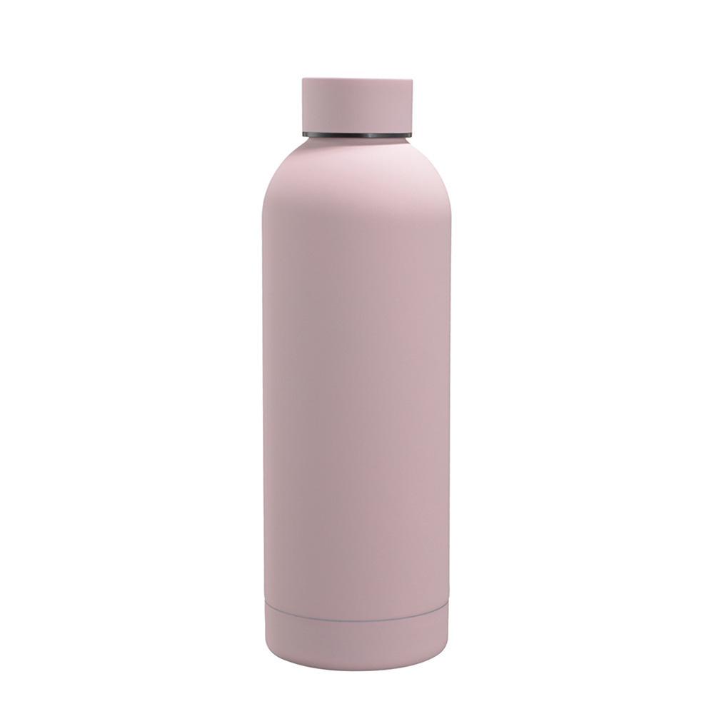 500ml Thermos Cup Small Mouth Water Bottle Stainless Steel Heat Retention 6-12H Portable Car Mug for Office Travel Outdoor Gym