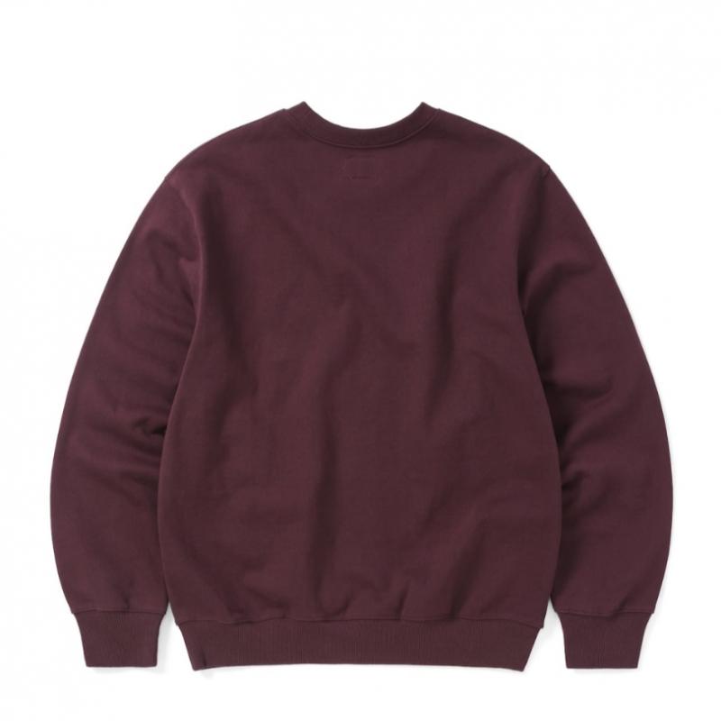 Thisisneverthat Roses Crewneck Burgundy