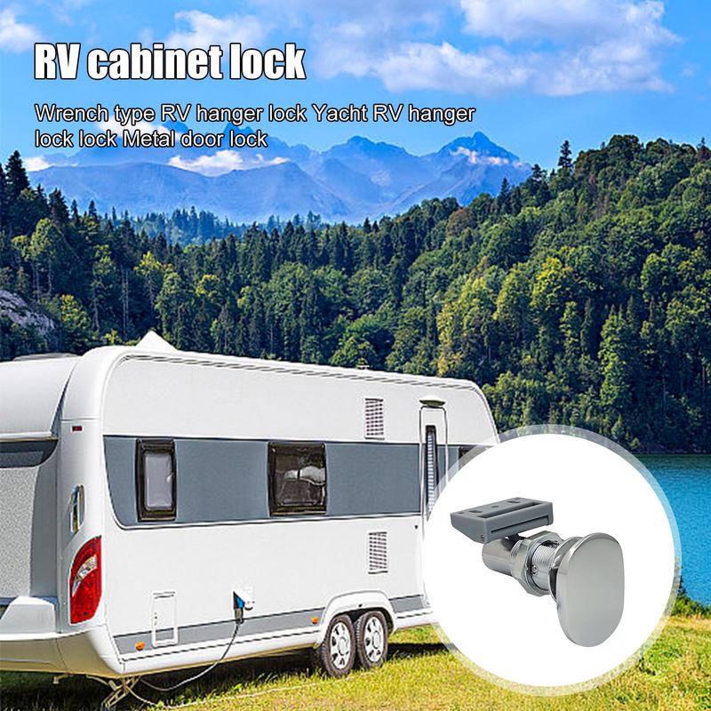 Замки для дверей багажного отсека RV Замки для багажного отсека RV Замки для шкафов Замок для двери прицепа Сплав цинка Замки для багажного отсека RV Безопасные Легко устанавливаются