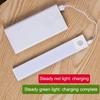 10-60CM Motion Sensor LED Night Light Wireless USB Rechargeable Under Cabinet Lights Ultra Thin Long Bar Lamp Kitchen Bedside