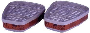 Filtr Przeciw Gazom I Oparom 2Szt. 3M6051