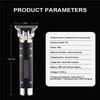 Metal Electric Professional T-Type External Cordless Hair Trimmer Wireless Hair Clipper Portable