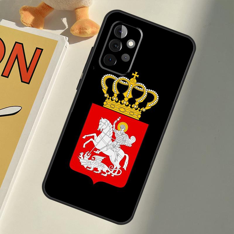 Флаг Грузии для Samsung Galaxy A26 A16 A06 A56 A36 A05 A22 A32 A52 A54 A34 A14 A55 A15 A53 A33 A35 Чехол