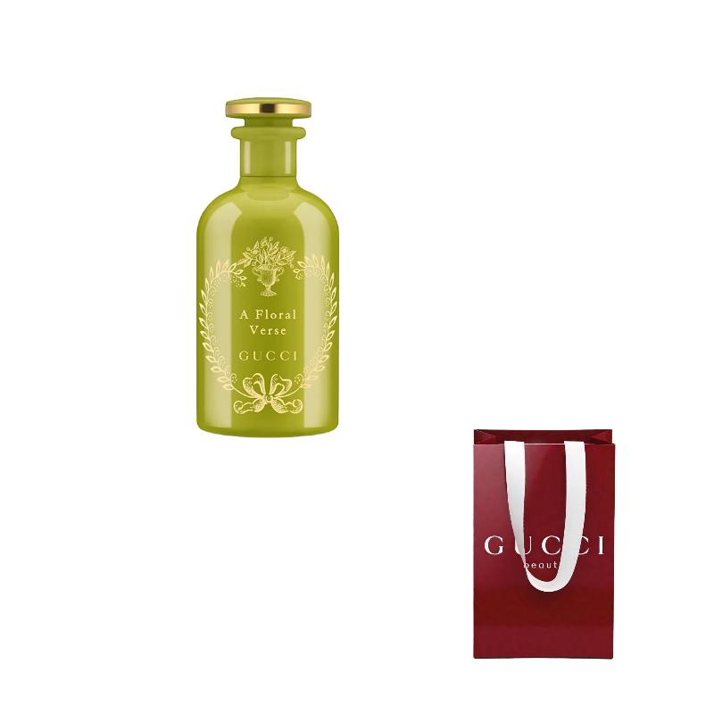 Gucci Парфюм Alchemist Garden Tea Blossom, Цветок чая, Водный элемент, Зеленый цветочный, Туалетная вода EDP, Жасмин, Белый мускус, 50 мл/100 мл