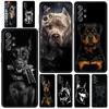 Pet Dog Pitbull Phone Case for Samsung Galaxy A13 A51 A71 A21S A12 A11 A31 A41 A23 A53 A73 A52 A32 5G A03S A01 Silicone Cover