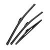 For Kia Picanto SA 2004-2011 2005 2006 2007 2008 Wiper Front&Rear Wiper Blades Windshield Windscreen Window Brushes 22"+16"+12