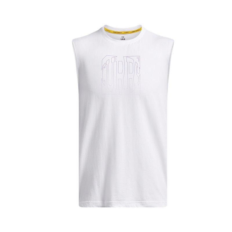 Under Armour Curry Tank Top Men's White 1387099-100