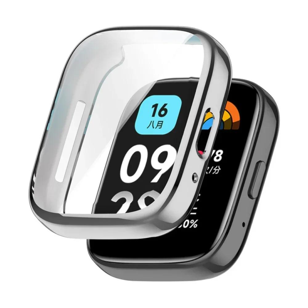 Защитный чехол-пленка из ТПУ для умных часов Xiaomi Redmi Watch 5 Active/Lite, Защитный корпус для ремешка умных часов Xiaomi Redmi Watch 3