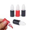 Школьные принадлежности Черная Делать Печать Красная Светочувствительная Штемпельная подушка Флеш Заправка Чернил Печать Штамп Масло 10 мл