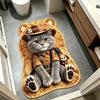 Non-Slip Tiger-Shaped Area Rug Anti-fouling Cartoon Carpet Cute Home Decor Carpet  Bedrooms