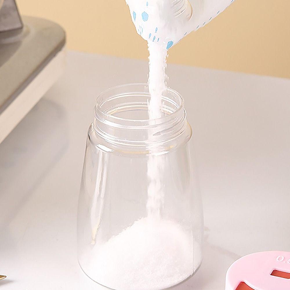 0.5g Quantitative Seasoning Container Dustproof Seasoning Jar Sugar Bottle for Home Kitchen