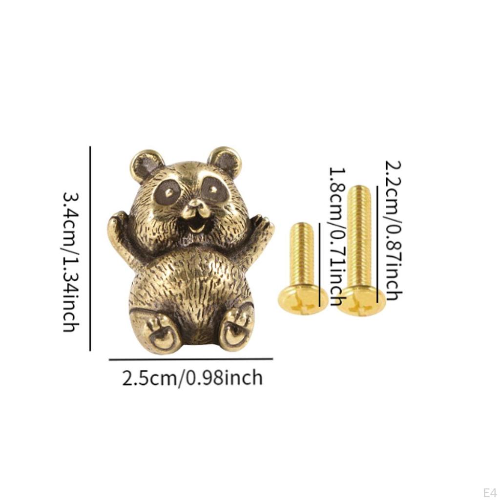 Очаровательная ручка для мебели в виде панды для кухонных шкафов и ящиков