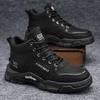 High Top Mens Boots Autumn Winter Men's Shoes Work Safety Sneakers Winter Outdoor Casual Sports Sneakers Male Ankle Boots