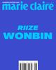 (официальный) Обложка журнала Marie Claire RIIZE Вонбин